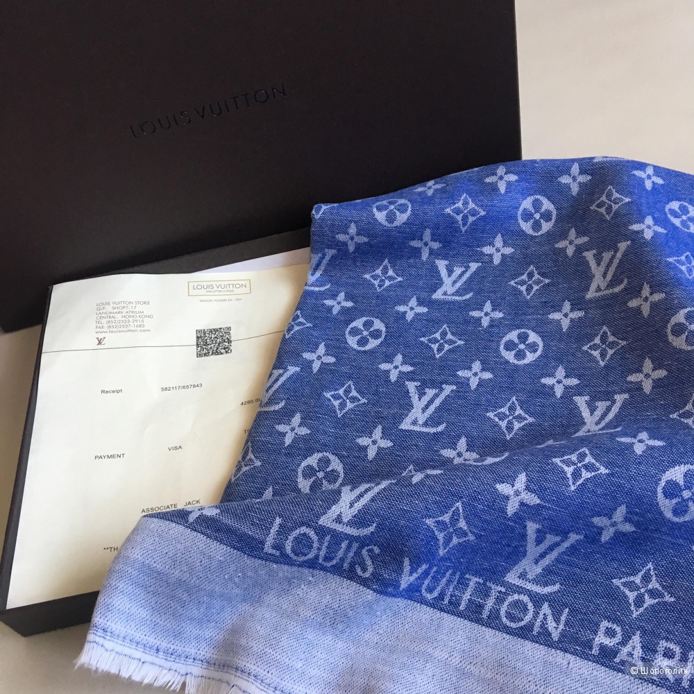 Шаль Louis Vuitton jeans, 140/140