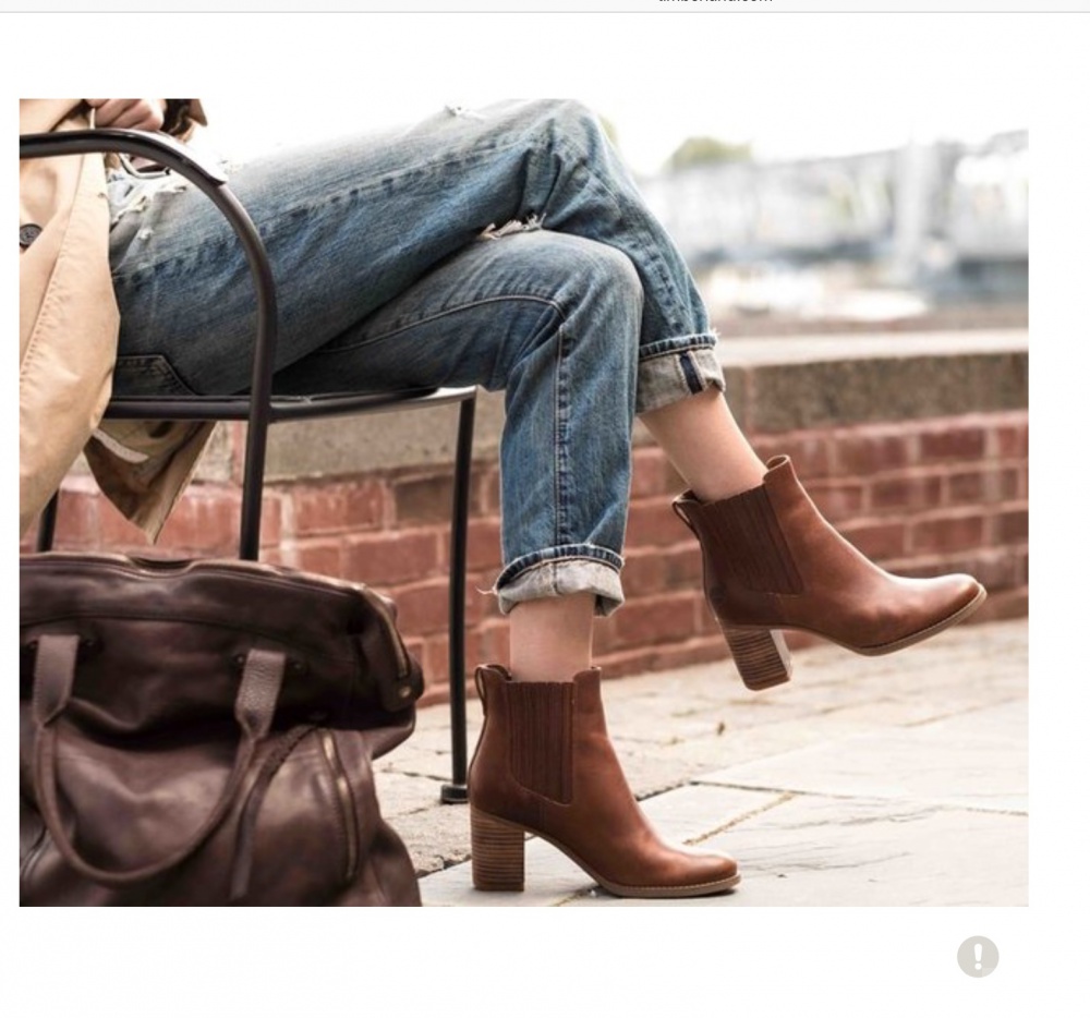 Ботинки Timberland WOMEN'S ATLANTIC HEIGHTS CHELSEA BOOTS, размер 37,5-38, натуральная кожа.