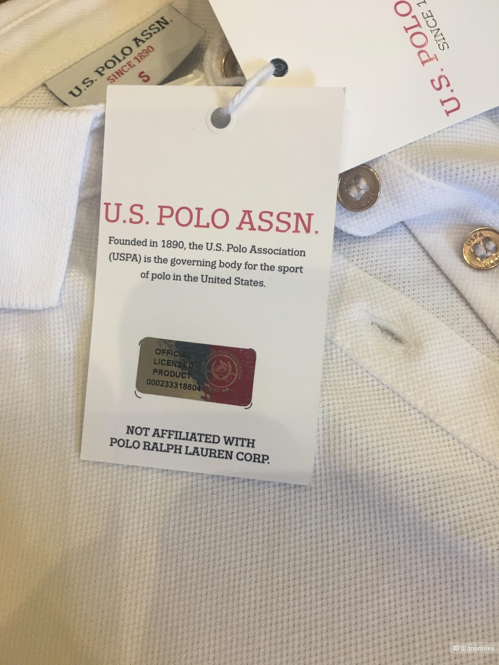 Платье-поло U.S.Polo assn.,размер 46