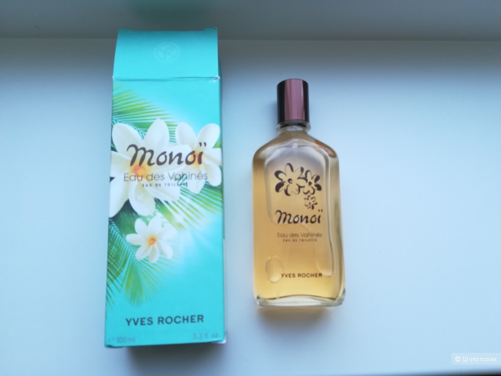 Monoi Eau des Vahines, Yves Rocher, EDT, 100 мл.