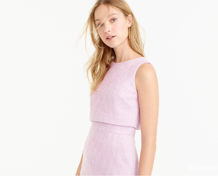 Платье твидовое J.Crew, 6 размер