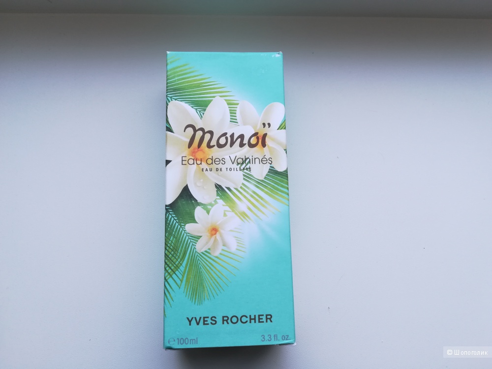 Monoi Eau des Vahines, Yves Rocher, EDT, 100 мл.
