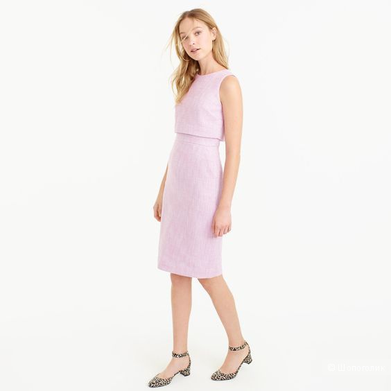 Платье твидовое J.Crew, 6 размер