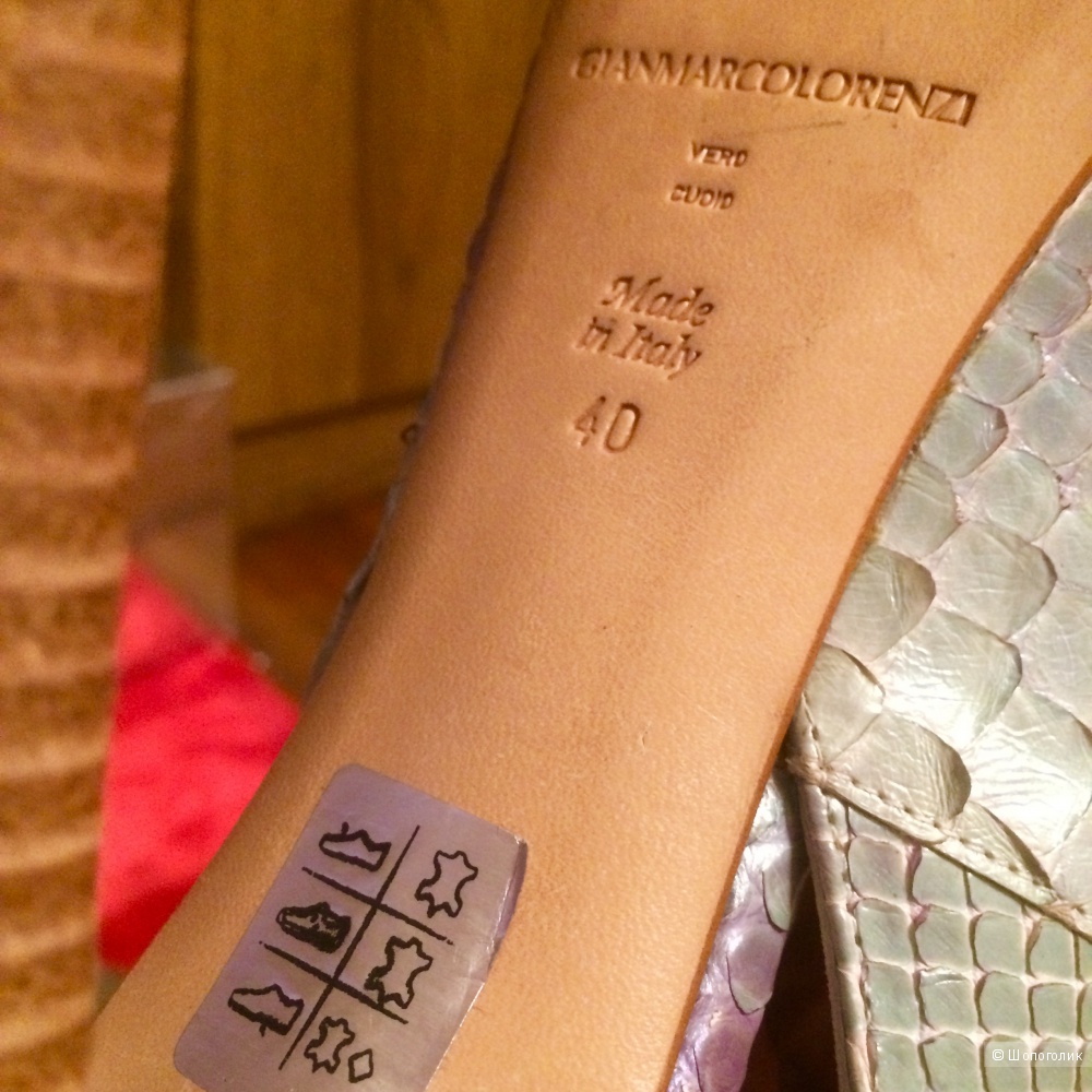 Туфли Gianmarco Lorenzi couture, 40 размер