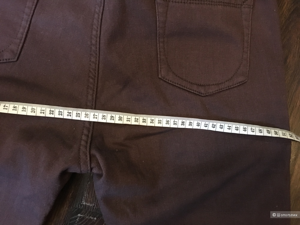 Утепленные джинсы, размер 29, на рос. 48