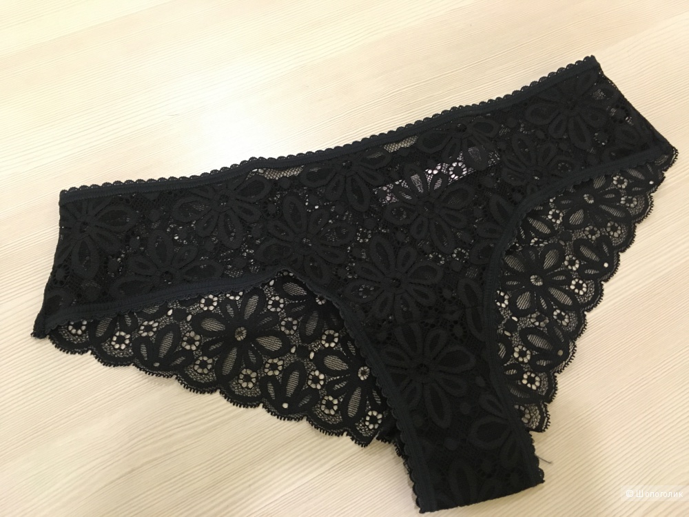 Кружевные трусики бикини, Victoria's Secret, размер S (сет из 3 штук)