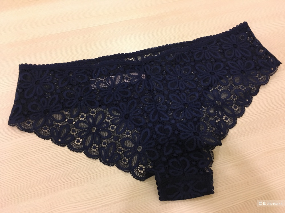 Кружевные трусики бикини, Victoria's Secret, размер S (сет из 3 штук)