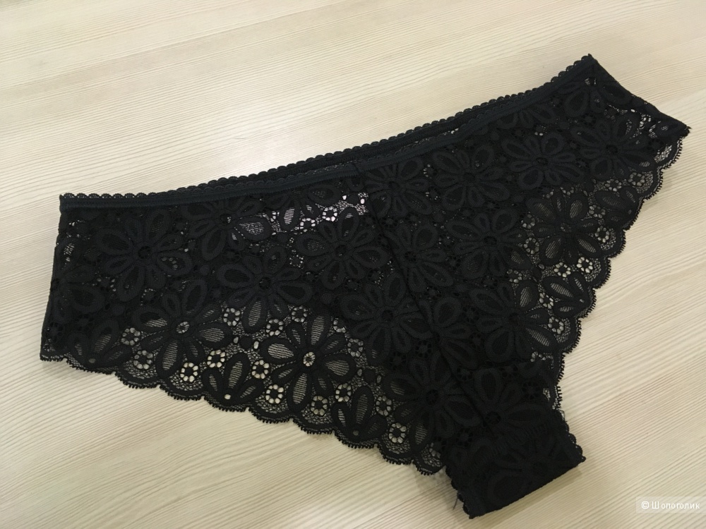 Кружевные трусики бикини, Victoria's Secret, размер S (сет из 3 штук)