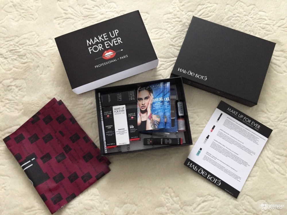 Коробочка красоты Make Up Forever от Иль де Боте.