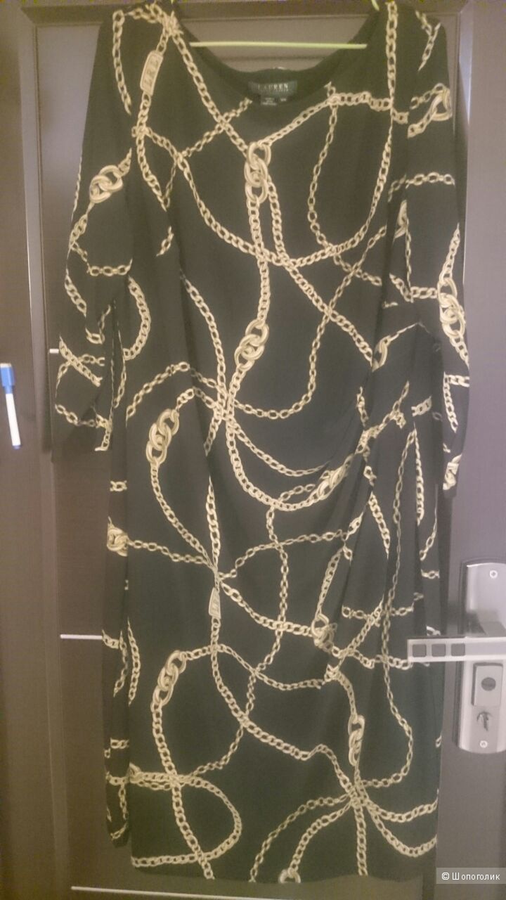 Платье Ralph Lauren Equestrian-Print Jersey Dress размер 18W - 54-56-58 рус