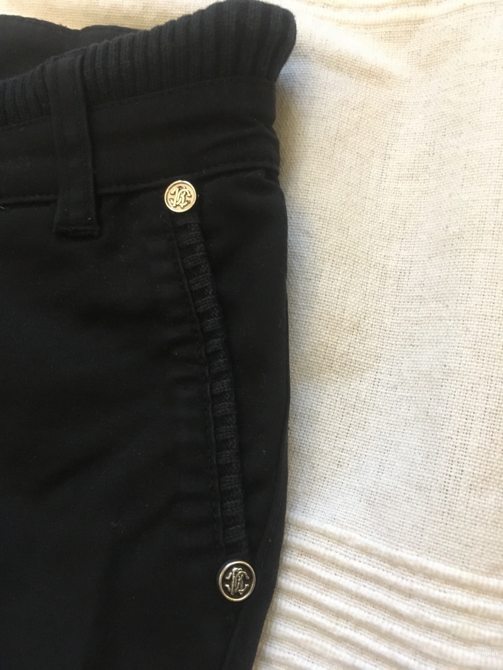 Roberto Cavalli брюки (джинсовые брюки) 26 на 40-42 рос.