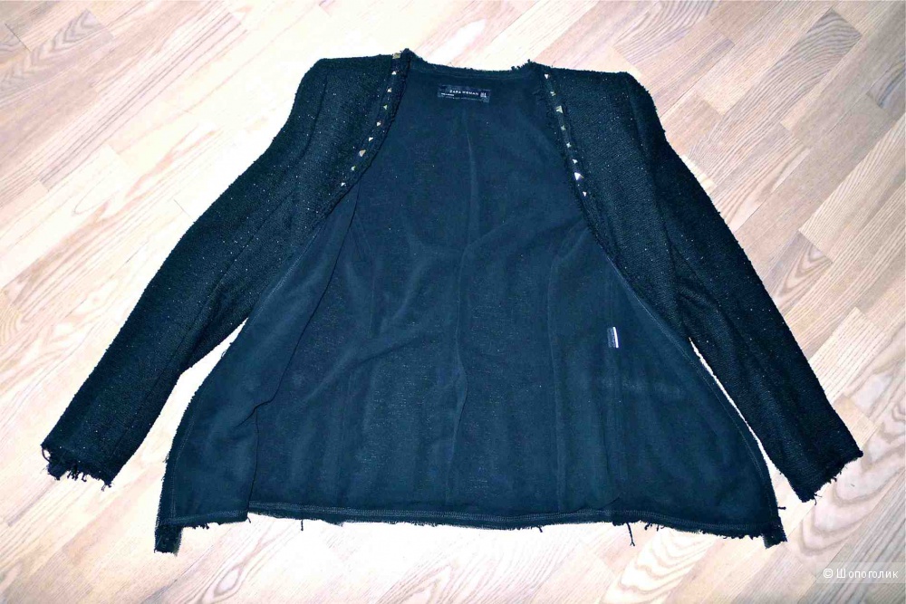 Пиджак с клепками ZARA women, размер S