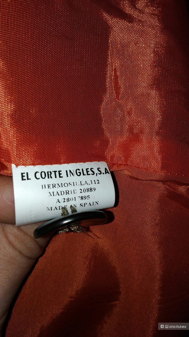Пиджак El corte ingles р. 48