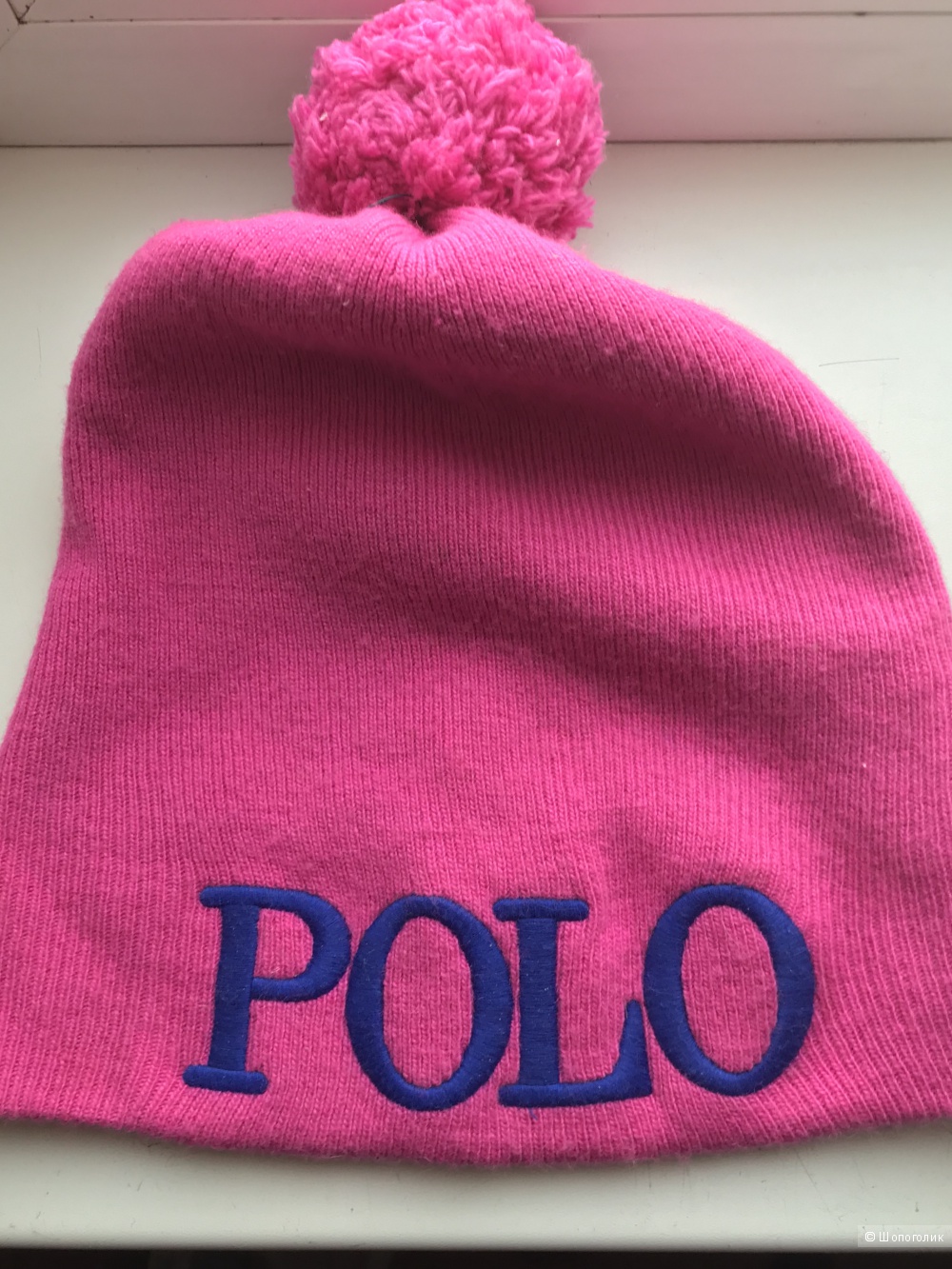 Ярко-розовая шапка Ralph Lauren на 7-16 лет