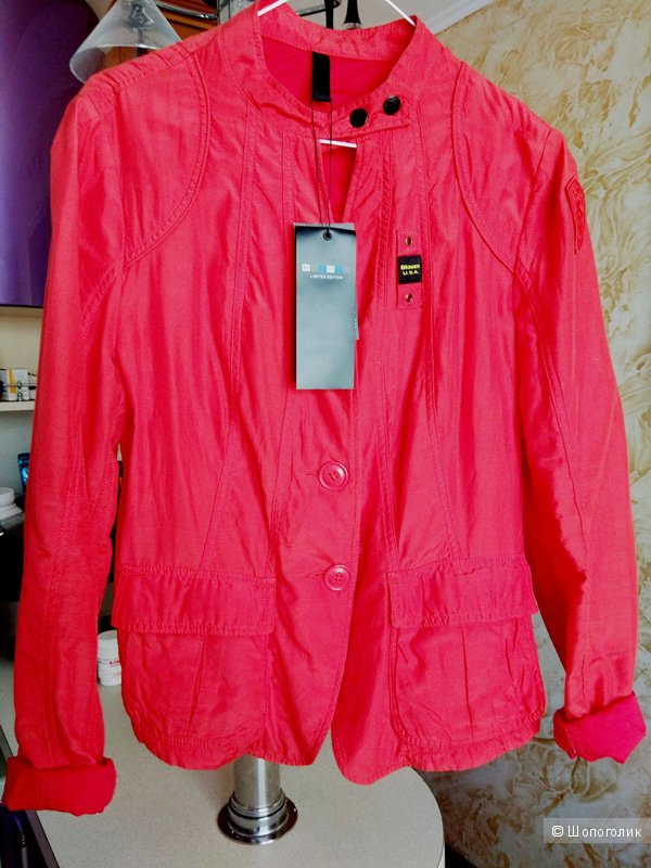 Куртка-ветровка, BLAUER , США, размер 48