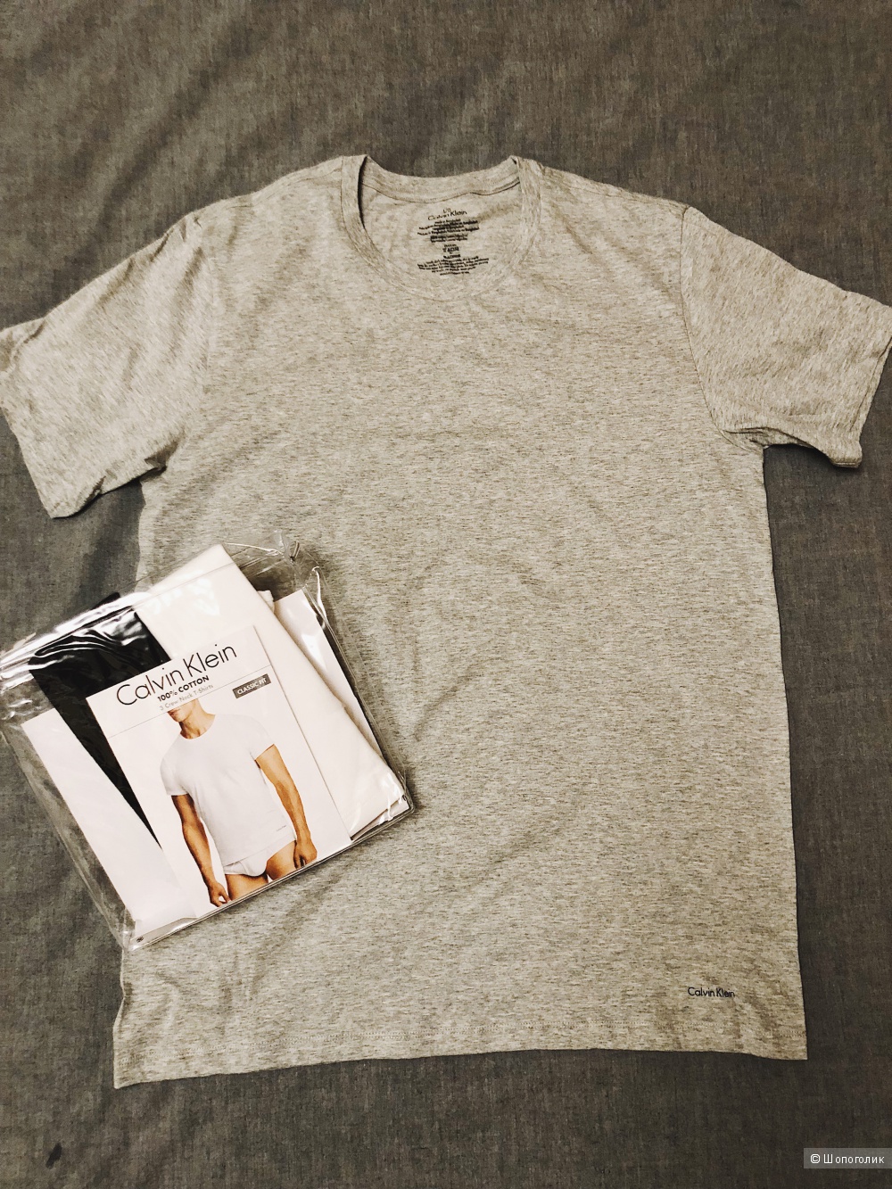 Комплект мужских футболок Calvin Klein размера L