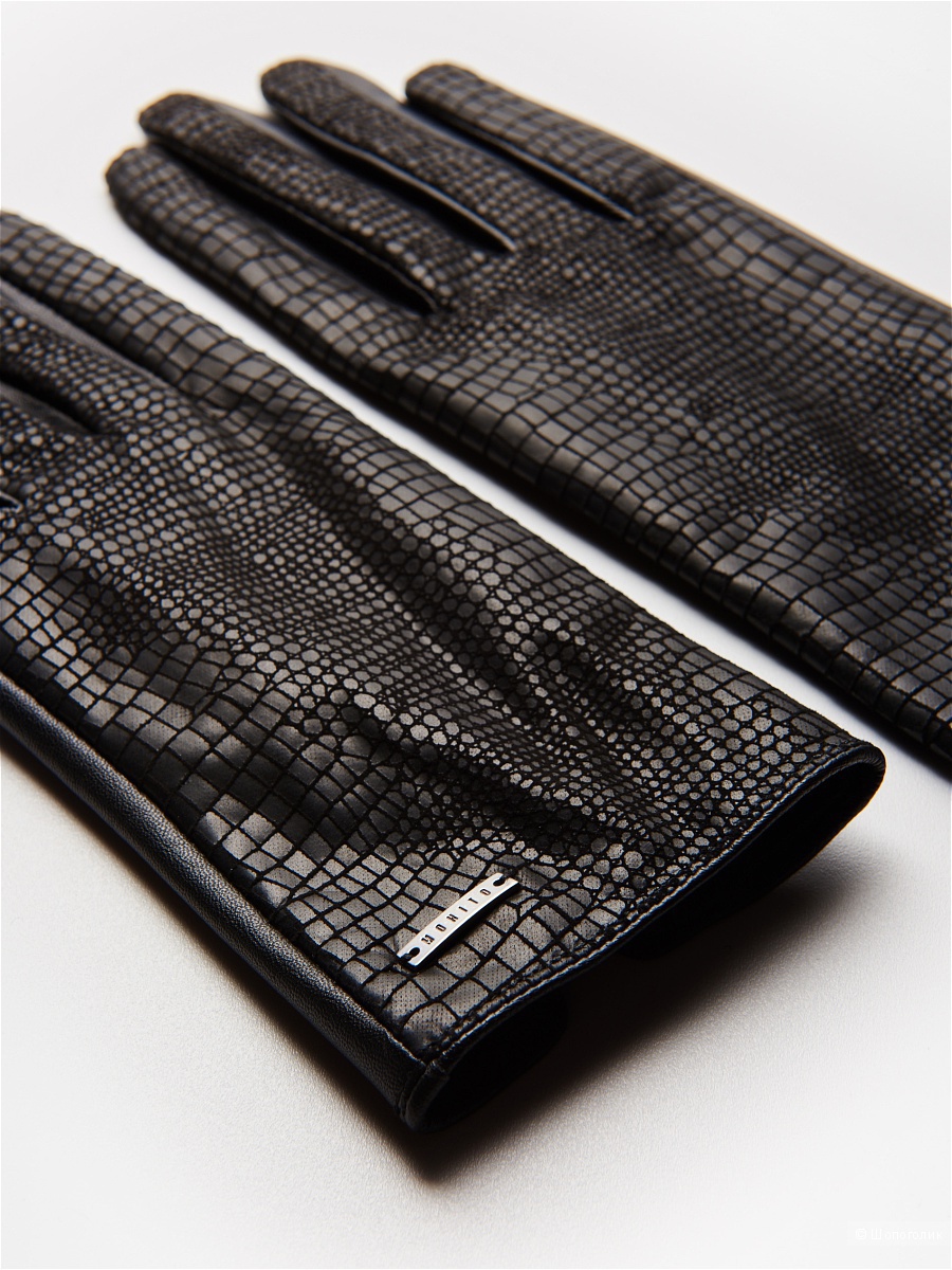 Перчатки, Mohito размер М, чёрные.