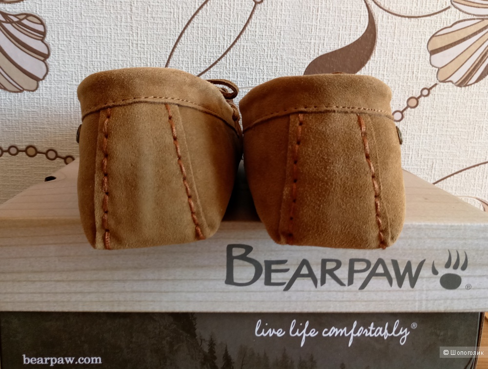 Мокасины на меху Bearpaw размер US 8M 38