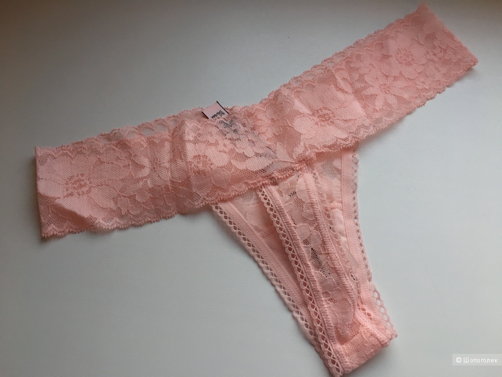 Кружевные стринги Victoria's Secret, размер S (сет из 2 штук)