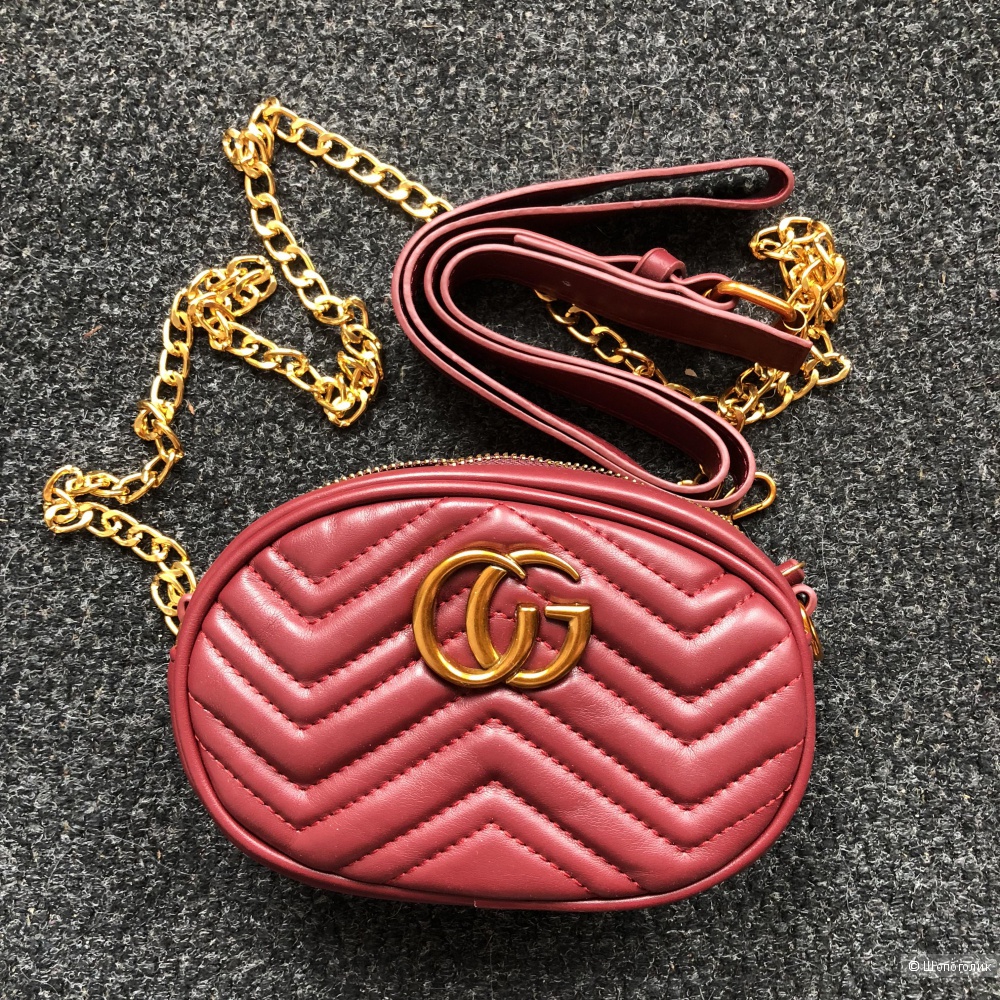 Сумка Gucci , Marsala, 18*12*6