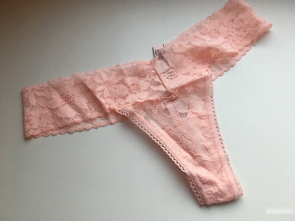 Кружевные стринги Victoria's Secret, размер S (сет из 2 штук)