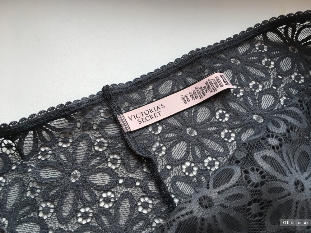 Кружевные трусики бикини, Victoria's Secret, размер S (сет из 2 штук)