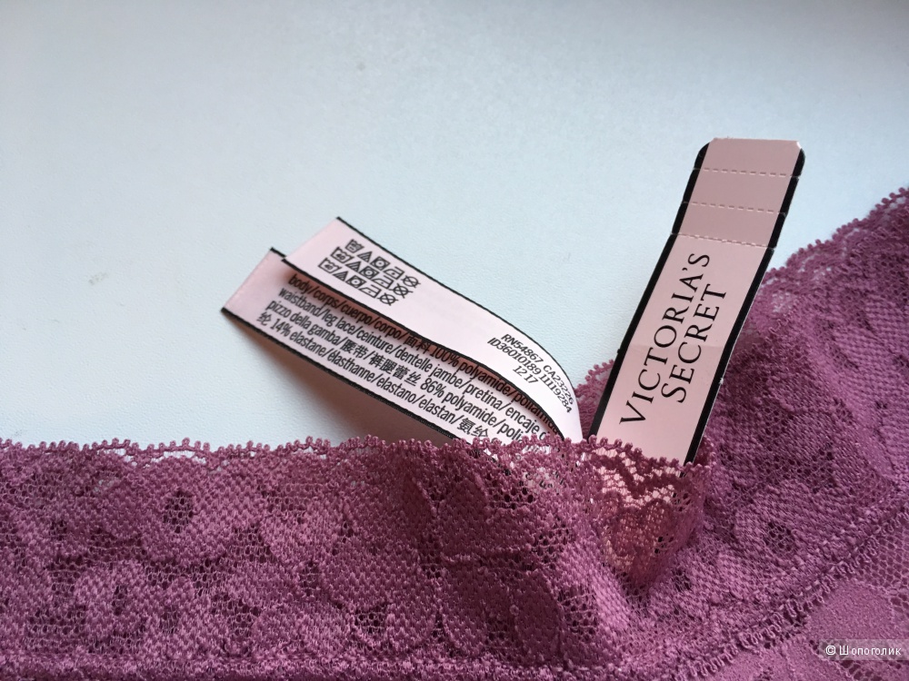 Кружевные трусики Cheeky Victoria's Secret, размер S (сет из 2 штук)