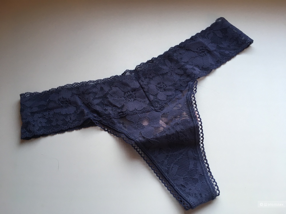 Кружевные стринги Victoria's Secret, размер S (сет из 2 штук)