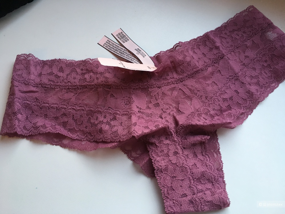 Кружевные трусики Cheeky Victoria's Secret, размер S (сет из 2 штук)