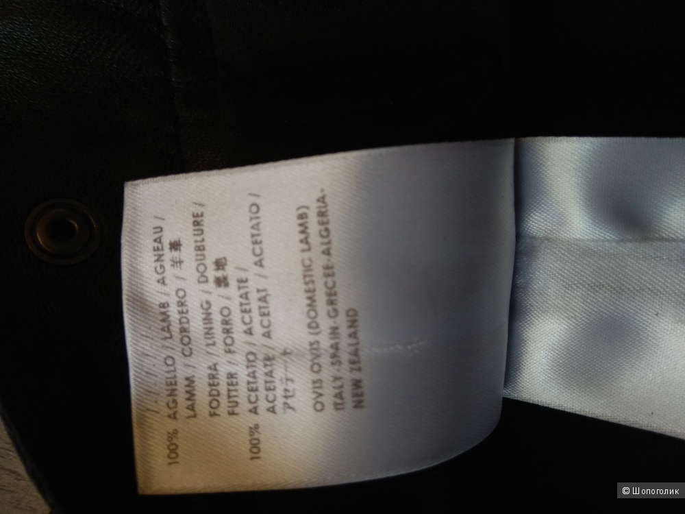 Кожаные брюки McQ Alexander McQueen 40-42 р