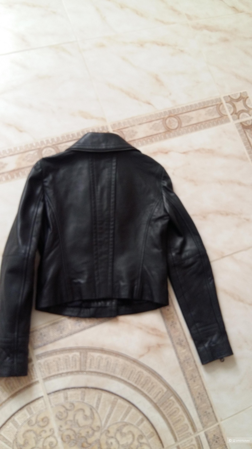 Куртка кожаная Армани, размер 42-44.