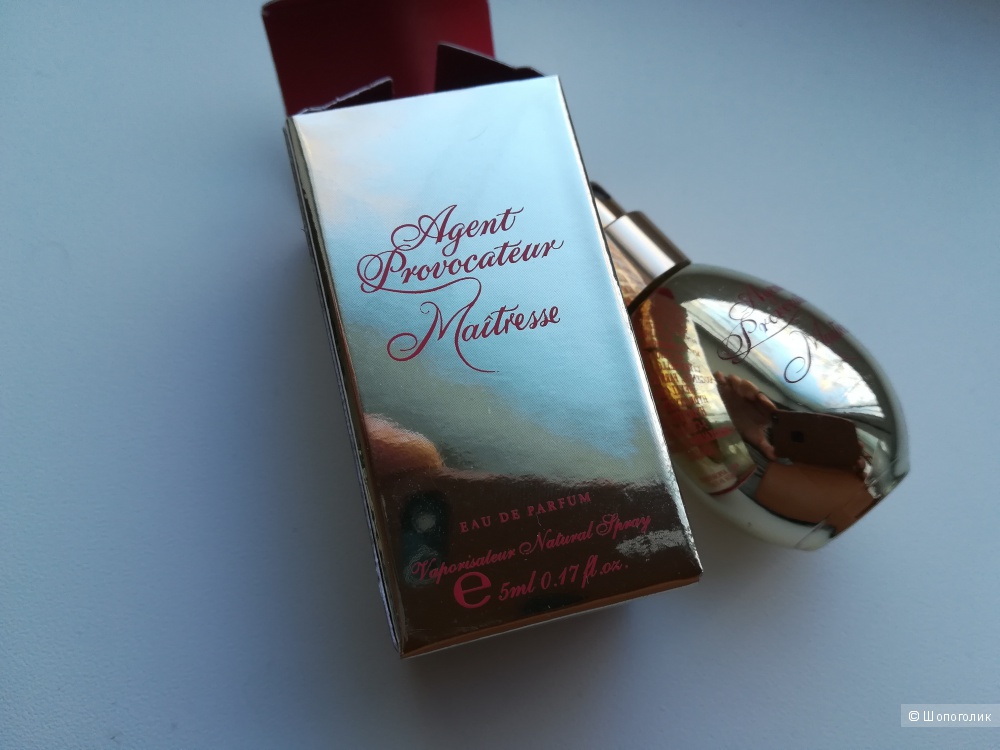 Сет 2 миниатюры-Maitresse Agent Provocateur 5 мл - Casmir Chopard 5 мл.