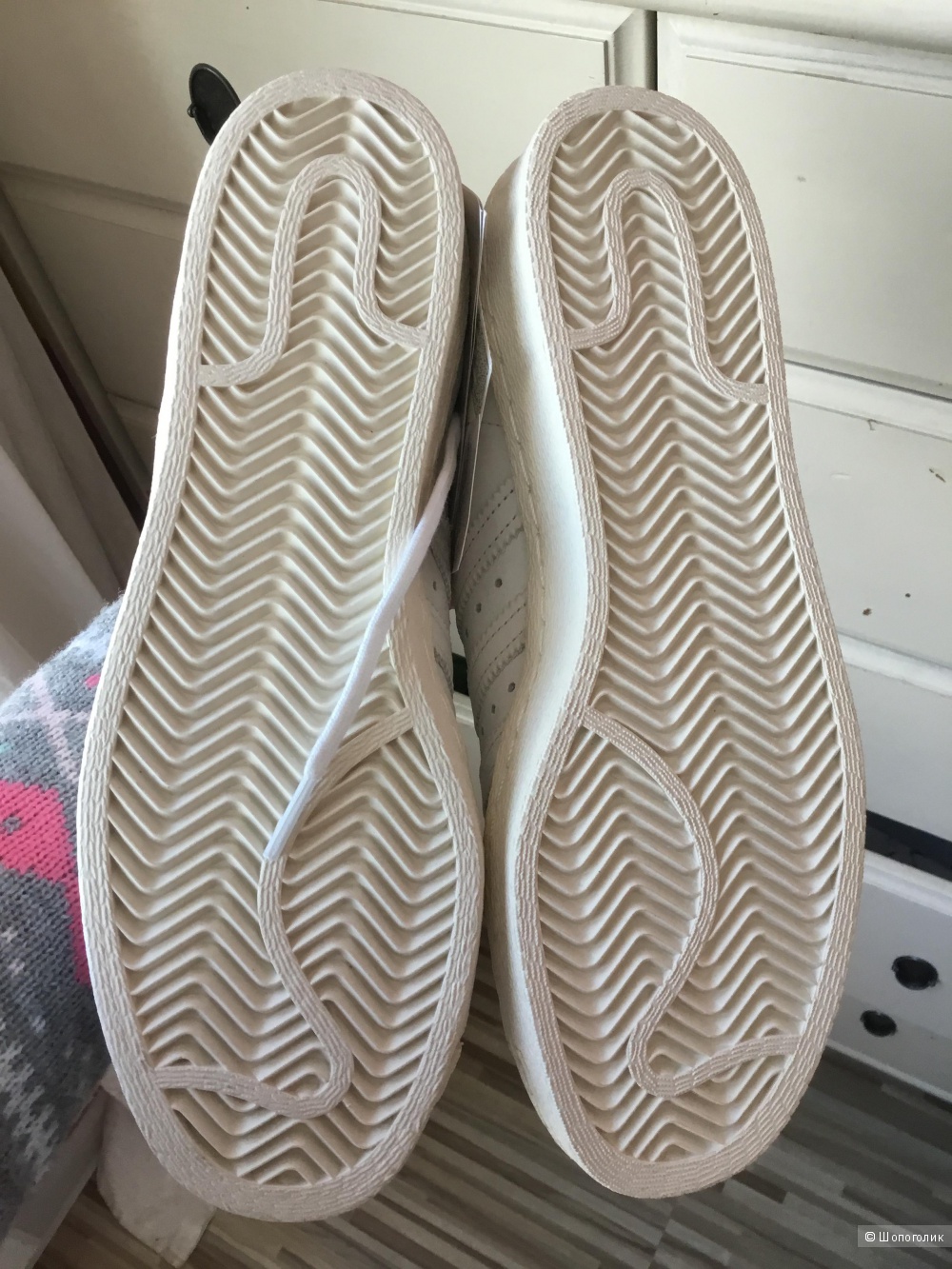 Кроссовки-кеда Adidas, размер 7UK