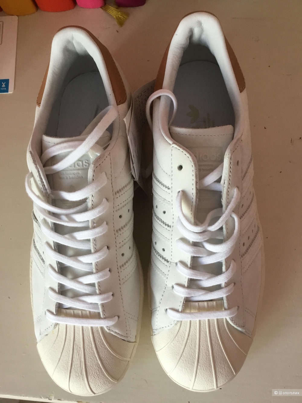 Кроссовки-кеда Adidas, размер 7UK