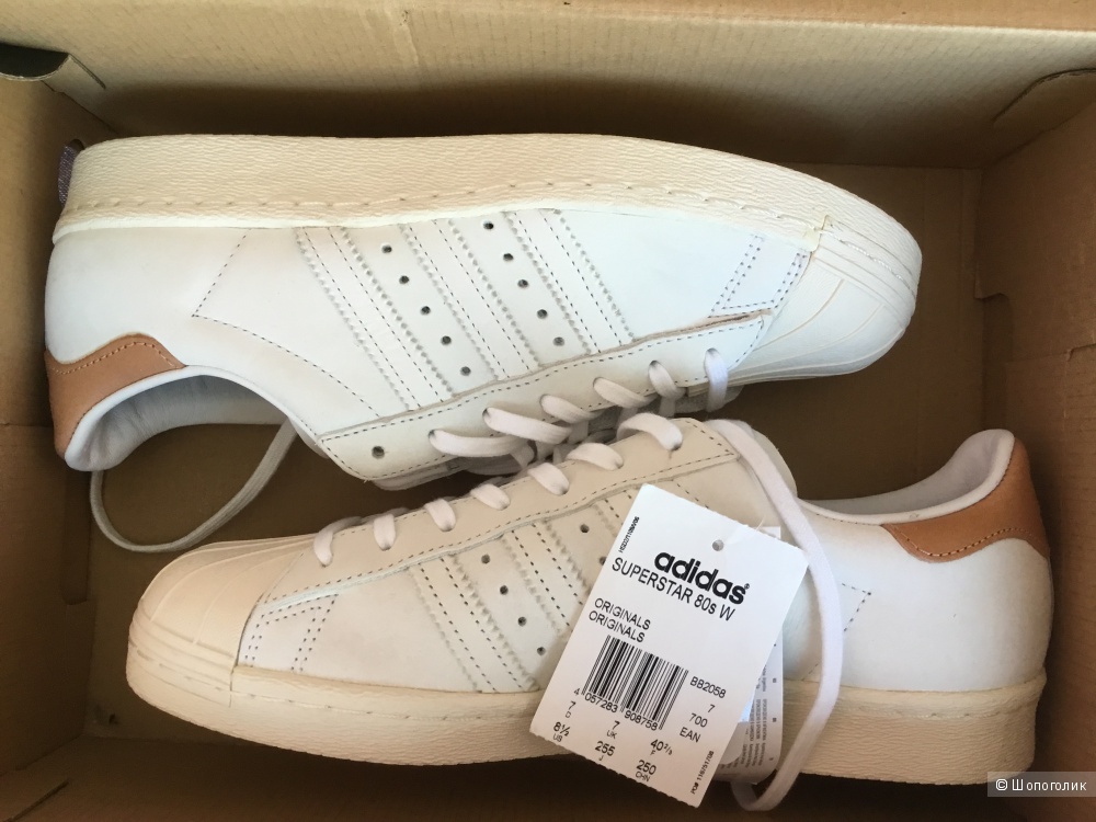 Кроссовки-кеда Adidas, размер 7UK