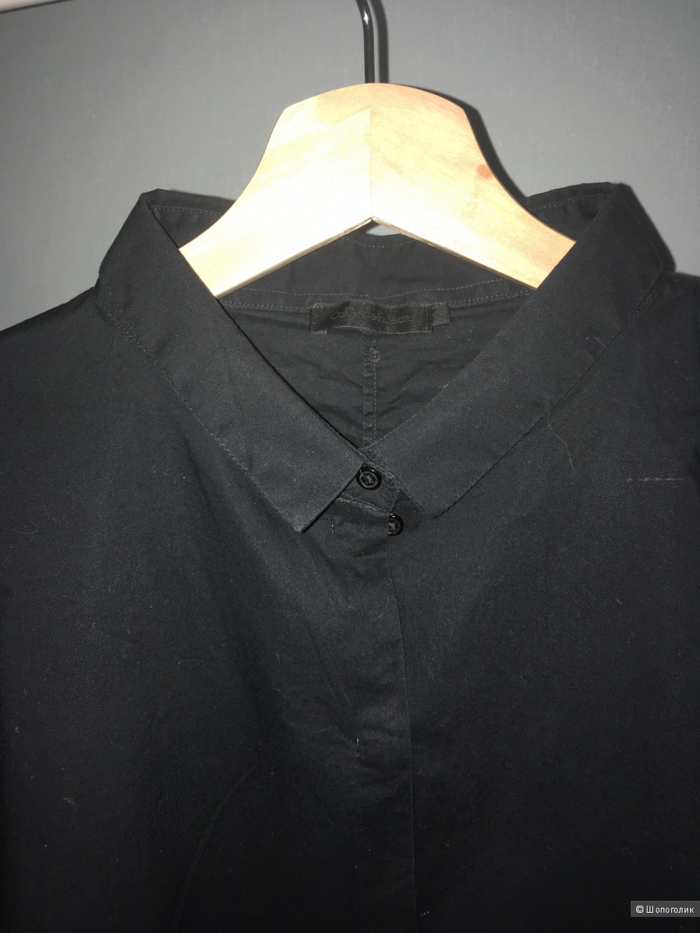 Рубашка, Calvin Klein, Oversize, 100% Хлопок