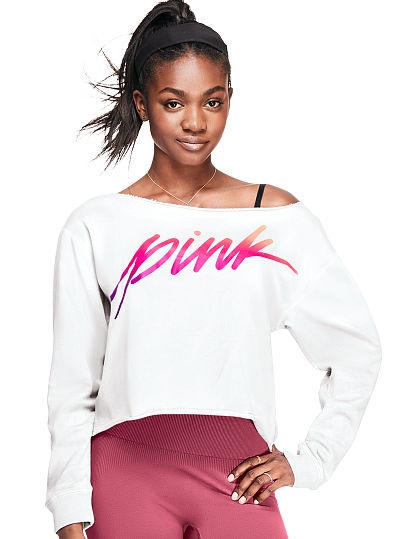 Свитшот Victoria's Pink Grey, one size