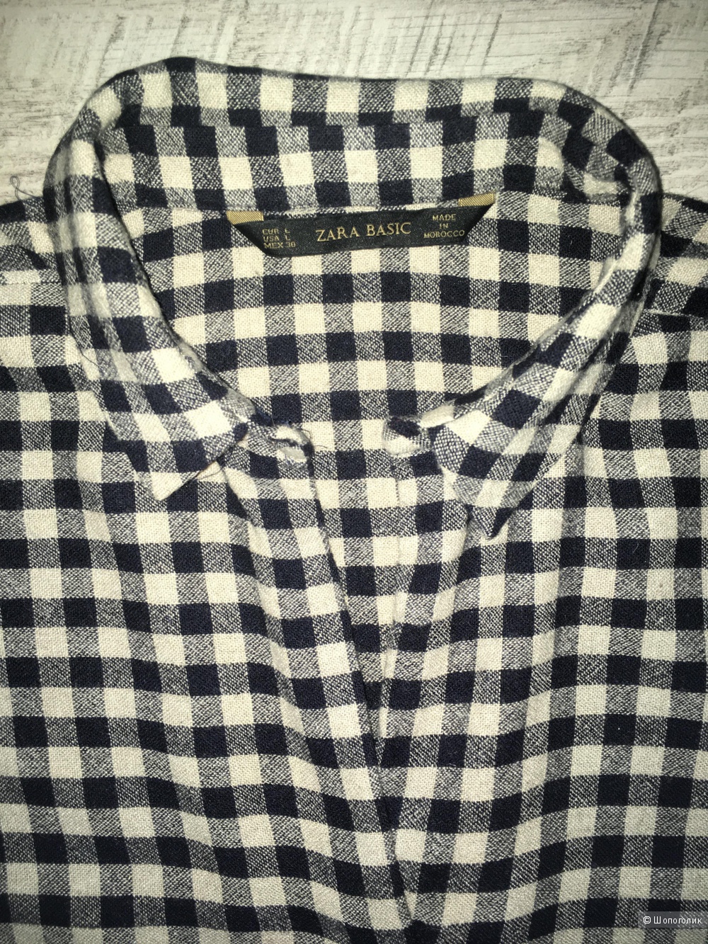 Удлиненная рубашка, Zara, L