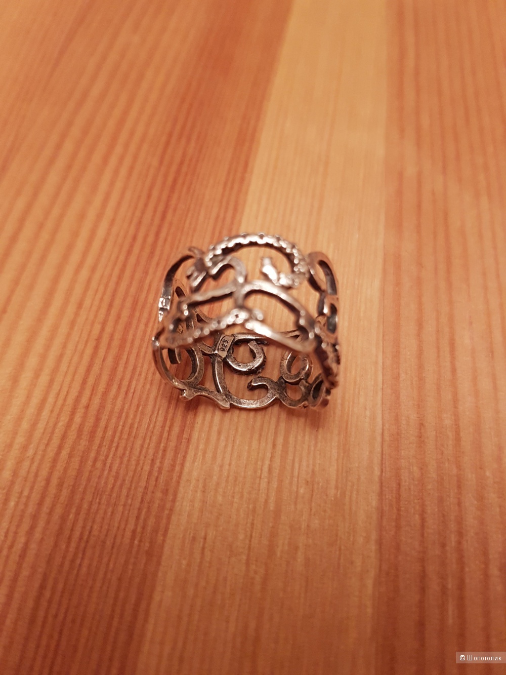 Кольцо серебряное  TAMIR ZUMAN,  размер 16,5