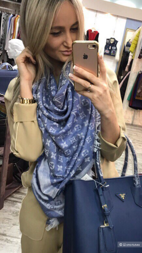 Шаль Louis Vuitton , 140/140