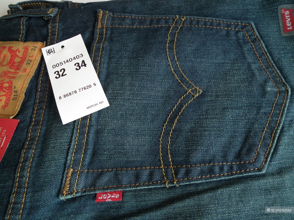 Мужские джинсы Levis 514  32/34