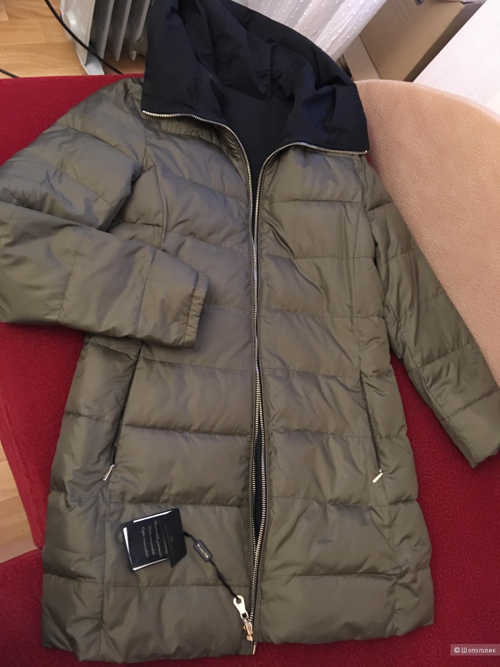 Двусторонняя парка Massimo Dutti, М, размер 44-46 рос.