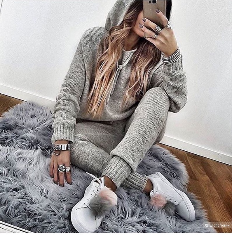 Костюм Grey Lurex, one size