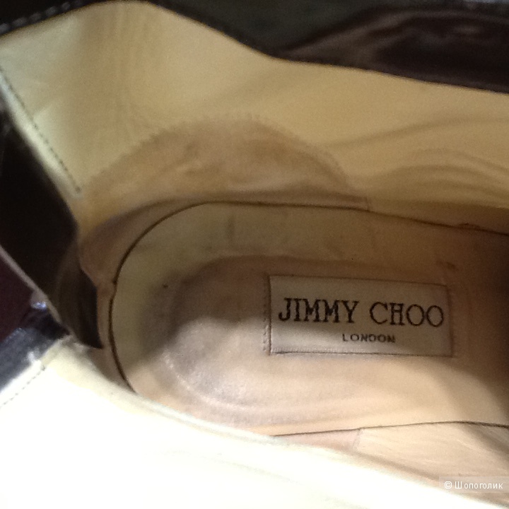 Ботильоны замшевые JIMMY CHOO размер 37,5