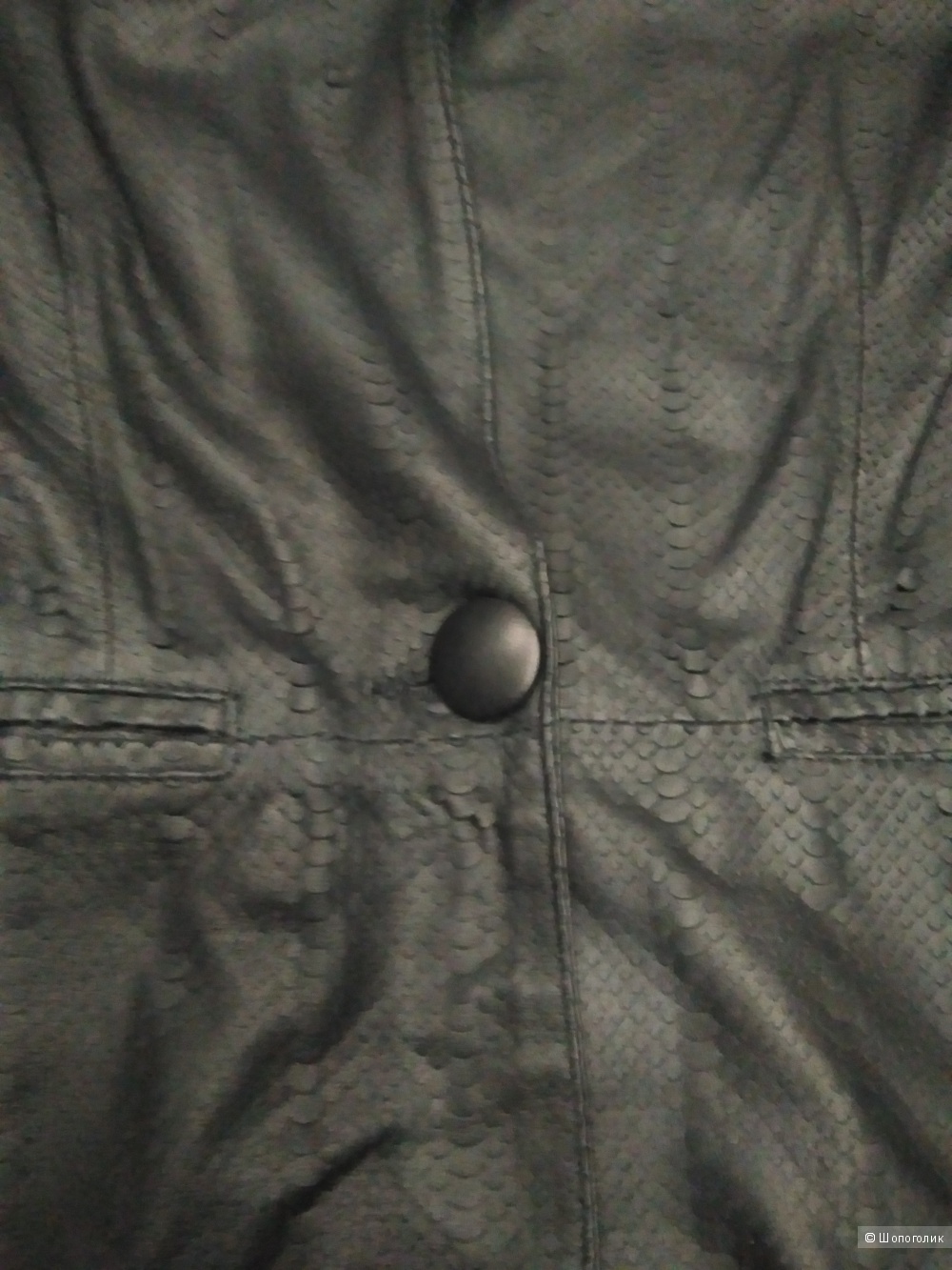 Кожаная куртка-пиджак VINTAGE DE LUXE рр.42-44