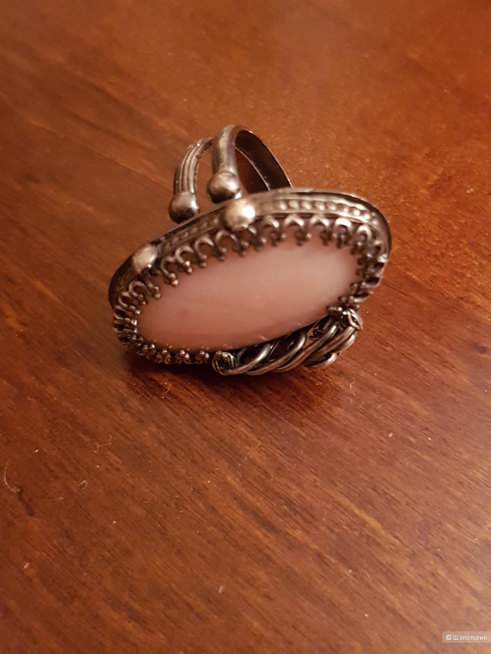 Кольцо серебряное  OPAL,  размер 16,5