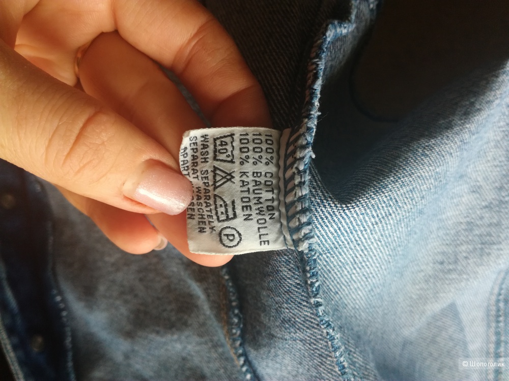 Джинсовый пиджак женский Hallhuber размер М