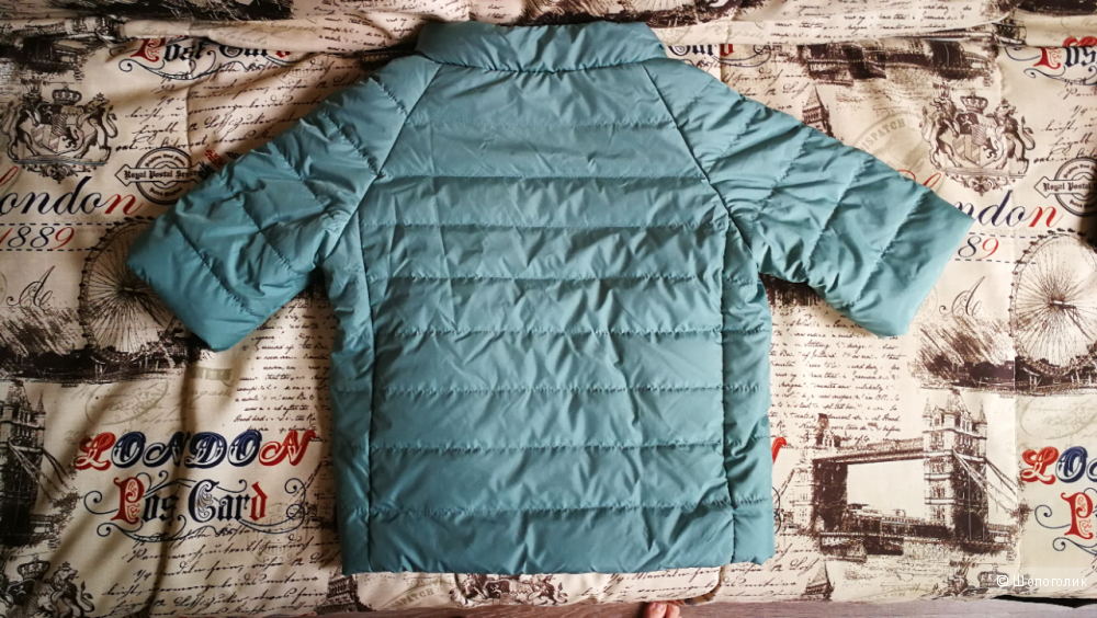 Стеганая куртка Oodji, размер 34