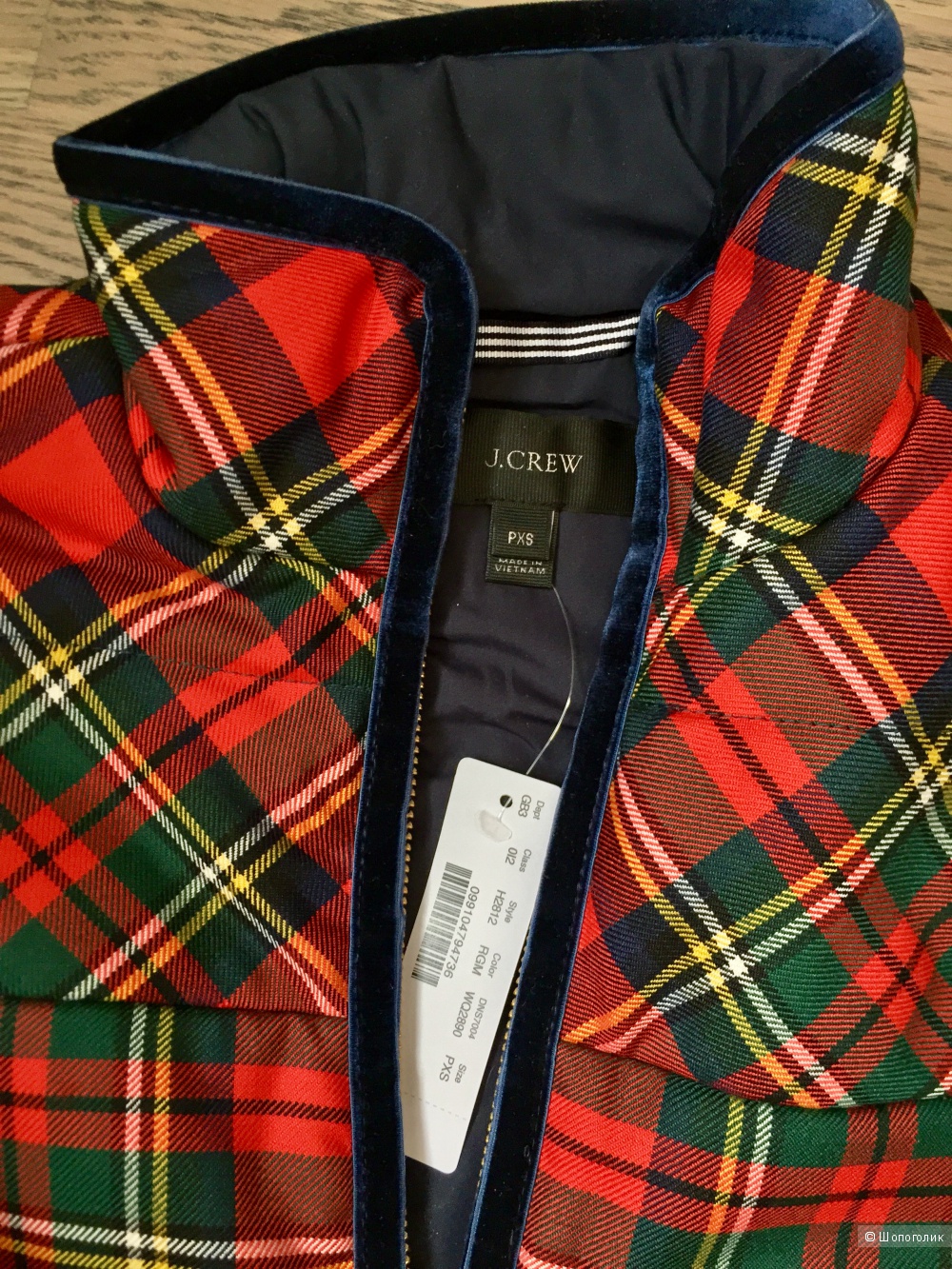 Утепленная жилетка JCREW XS petite