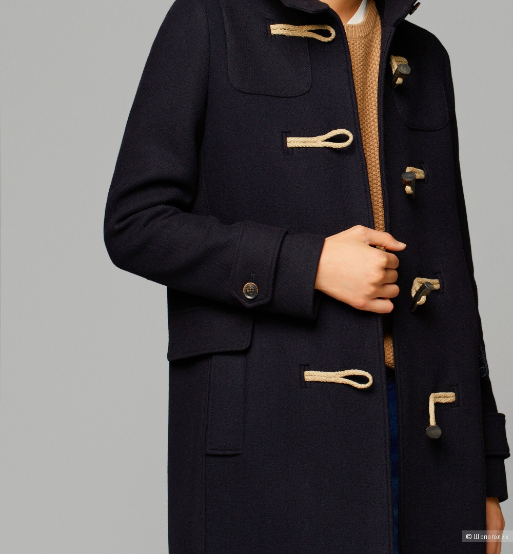 Massimo dutti пальто дафлкоат размер 40
